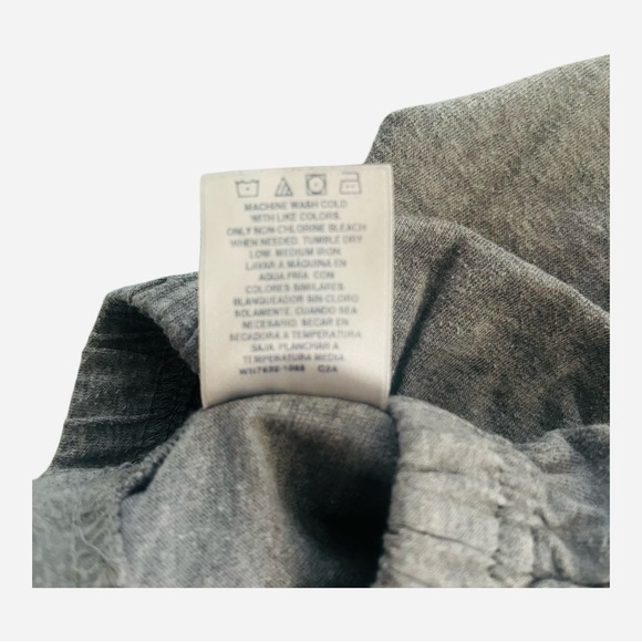 Garanimals casual play pull-on shorts 18 Months gray elastic waist white trim - Picture 6 of 6